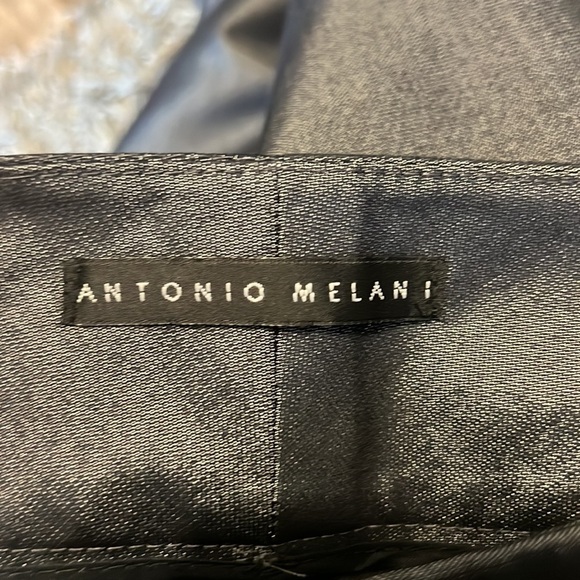 Antonio Melani Semi- Flared Slacks / Trousers with Shimmery Finish - Picture 5 of 7
